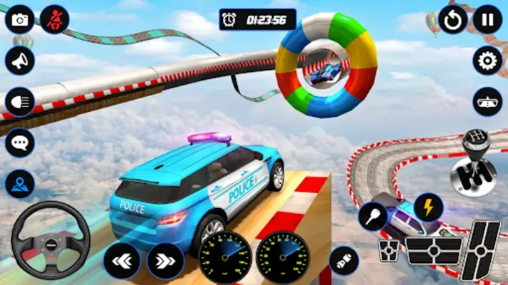 Police Cop Stunt Car Simulator android App screenshot 3