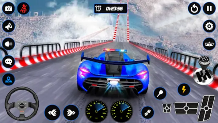 Police Cop Stunt Car Simulator android App screenshot 5