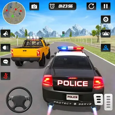 Police Cop Stunt Car Simulator android App screenshot 6